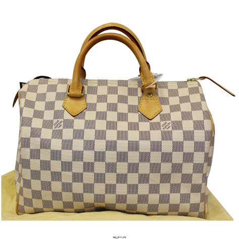 louis vuitton speedy 30 damier prijs|speedy 30 damier with strap.